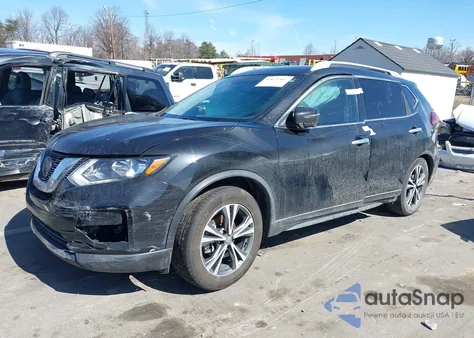 2020 Nissan Rogue Sv Fwd z USA, uszkodzony, nr VIN 5N1AT2MT5LC779843